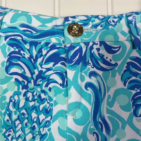 Lilly Pulitzer Callahan Knit Shorts Bennet Blue Out of the Blue Size 2 N… - Picture 5 of 8